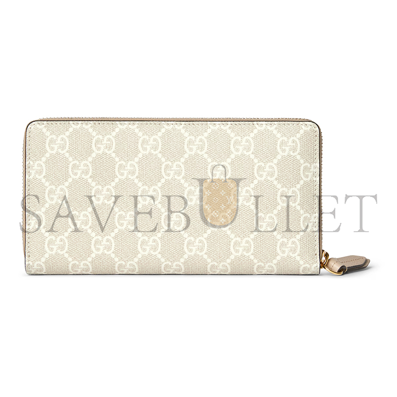 GUCCI BI-COLOR GG MARMONT ZIP AROUND WALLET 456117 (19*10.5*2cm) GUCCI BI-COLOR GG MARMONT ZIP AROUND WALLET 456117 (19*10.5*2cm)